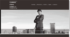 Desktop Screenshot of clarencedyer.com